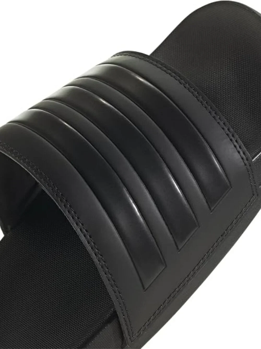 adidas unisex-adult Adilette Comfort black/black Men's 14 Women's 15